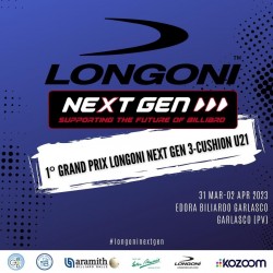 Carambole - 3 bandes - Circuit Longoni NextGen