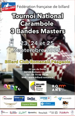 Carambole - Tournoi National 1 3-bandes