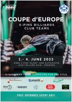 Carambole - Coupe d’Europe 5 Quilles par équipes de club