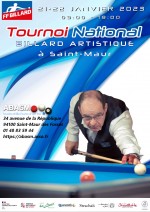 Carambole - Tournoi national 2 de billard artistique