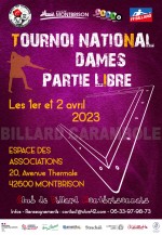 Carambole - Tournoi national 3 à la partie libre dames