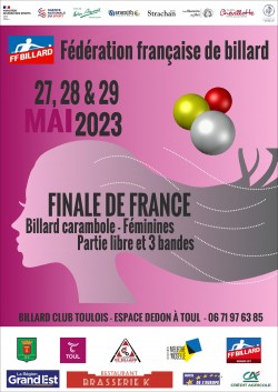 Carambole - Finale de France féminine à la partie libre et au 3 bandes