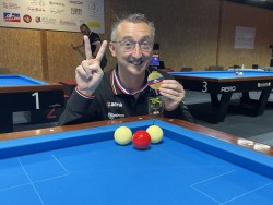 Carambole - Championnat de France masters regroupés - cadre 71/2