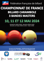 Carambole - championnat de France 3 BANDES MASTERS - ST MAUR