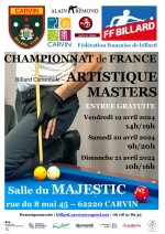 Carambole - Artistique - Championnat de France masters