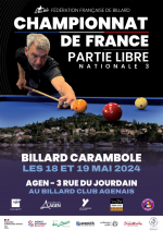 Carambole - Partie Libre - Championnat de France Nationale 3