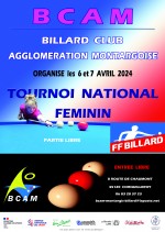 Carambole - Partie Libre - 3e tournoi national