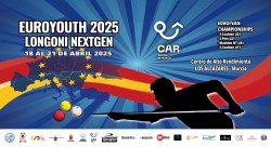 Carambole - 3 bandes / 5 quilles - Euroyouth 2025