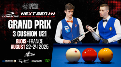 Carambole - 3 bandes - Grand Prix Longoni Next Gen (U21)