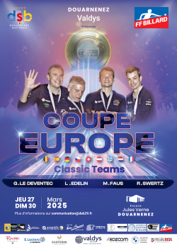 Carambole - Jeux de série - Coupe d'Europe Classic Teams