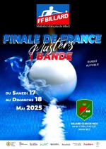 Carambole - 1 bande - Championnat de France Masters