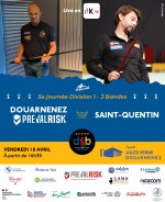Carambole - 3 bandes par équipes - 5e journée D1