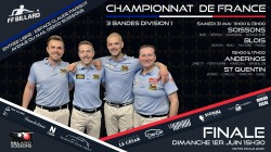 Carambole - 3 bandes - Championnat de France Division 1