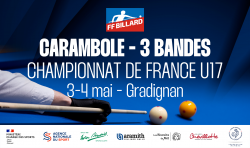 Carambole - 3 bandes - Championnat de France U17