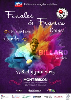 Carambole - 3 bandes - Championnat de France Dames