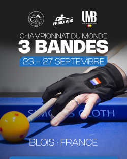 Billard Français - 3 Bandes - Championnat du Monde 2026
