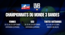 Les Français à la conquête des Mondiaux de 3 bandes
