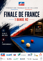 Carambole - 1 bande - Championnat de France Nationale 2