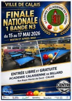 Carambole - 1 bande - Championnat de France Nationale 3