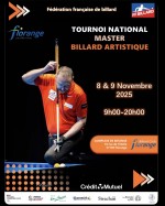 Billard artistique - 1er tournoi national Masters