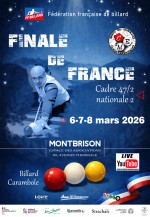 Carambole - Cadre 47/2 - Championnat de France National 2