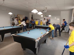 DE JEUNES TALENTS DU BILLARD BLACKBALL S'ILLUSTRENT LORS D'UN TOURNOI PALPITANT