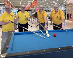 Evenement réalisé par le billard club Balgentien