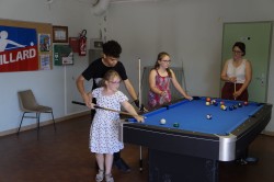 Journée Terre de Sport au billard club linéen