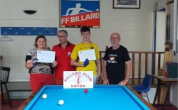 Billard Club de Noyon - Remise de diplôme 