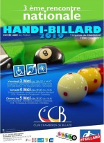 3E RENCONTRE NATIONALE HANDI-BILLARD À CHAMBERY