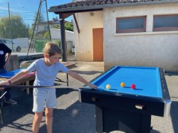 Du billard au forum des associations de Luzech