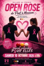 Open Rose de Pont-à-Mousson : le billard au service de la solidarité