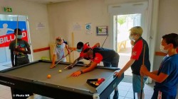 Le billard a encore séduit les jeunes