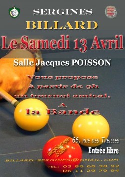 BILLARD DE SERGIINES