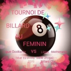 BILLARD AU FÉMININ : OCCITANIE ET MÉDITERRANÉE