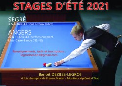 STAGES D'ÉTÉ -  BENOIT DEZILES-LEGROS