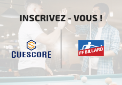 Saison 2023 - 2024 : Inscrivez-vous sur Cuescore !