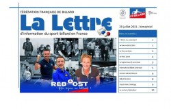 LA LETTRE DE LA FÉDÉRATION JUILLET 2021