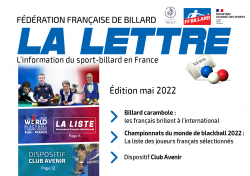 LA LETTRE DE LA FÉDÉRATION MAI 2022