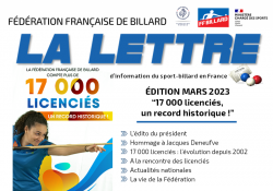 La Lettre de la Fédération mars 2023