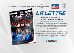 La Lettre de la Fédération - Édition Novembre 2025