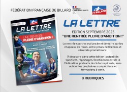 La Lettre de la Fédération - Septembre 2025