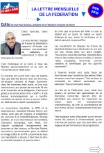 La lettre de la Fédération - novembre 2016