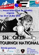 SNOOKER - TOURNOI NATIONAL À DINARD