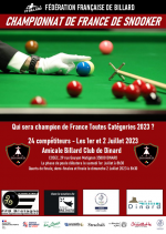 Snooker - Championnats de France Toutes catégories