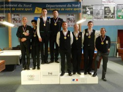 Le Century Club de Saint-Avold champion de France par équipe