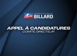 Appel à candidatures - Comité directeur