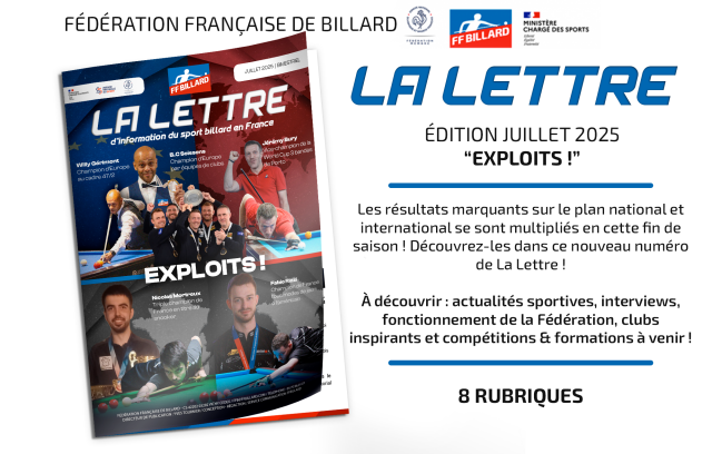 La Lettre de la Fédération - Juillet 2025