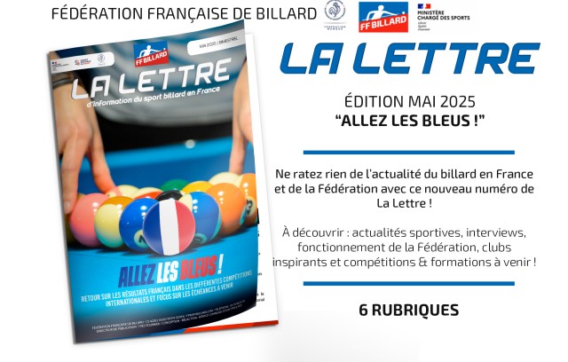 La Lettre de la Fédération - Mai 2025