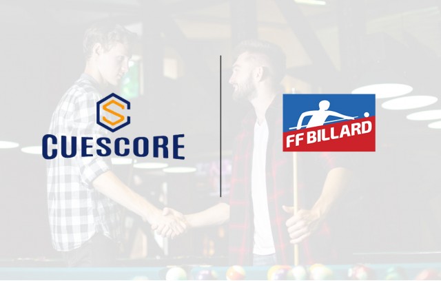 Accord entre la FFBillard et Cuescore